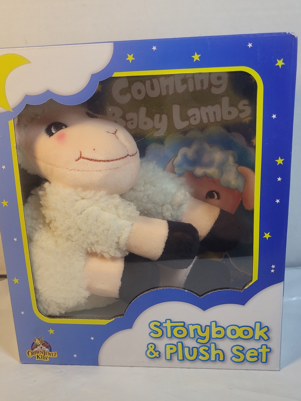 Crown Jewlz Kidz Plush Lamb "Counting Baby Lambs" Storybook & Plush Set A4